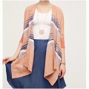 Anthropologie elevenses Shoreline Kimono small